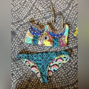 Maaji Multicolor Patterned Bikini